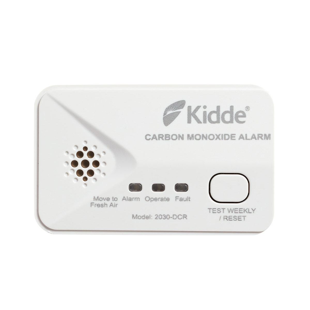 2030DCR Kidde Carbon Monoxide (CO) Detector AA Alkaline