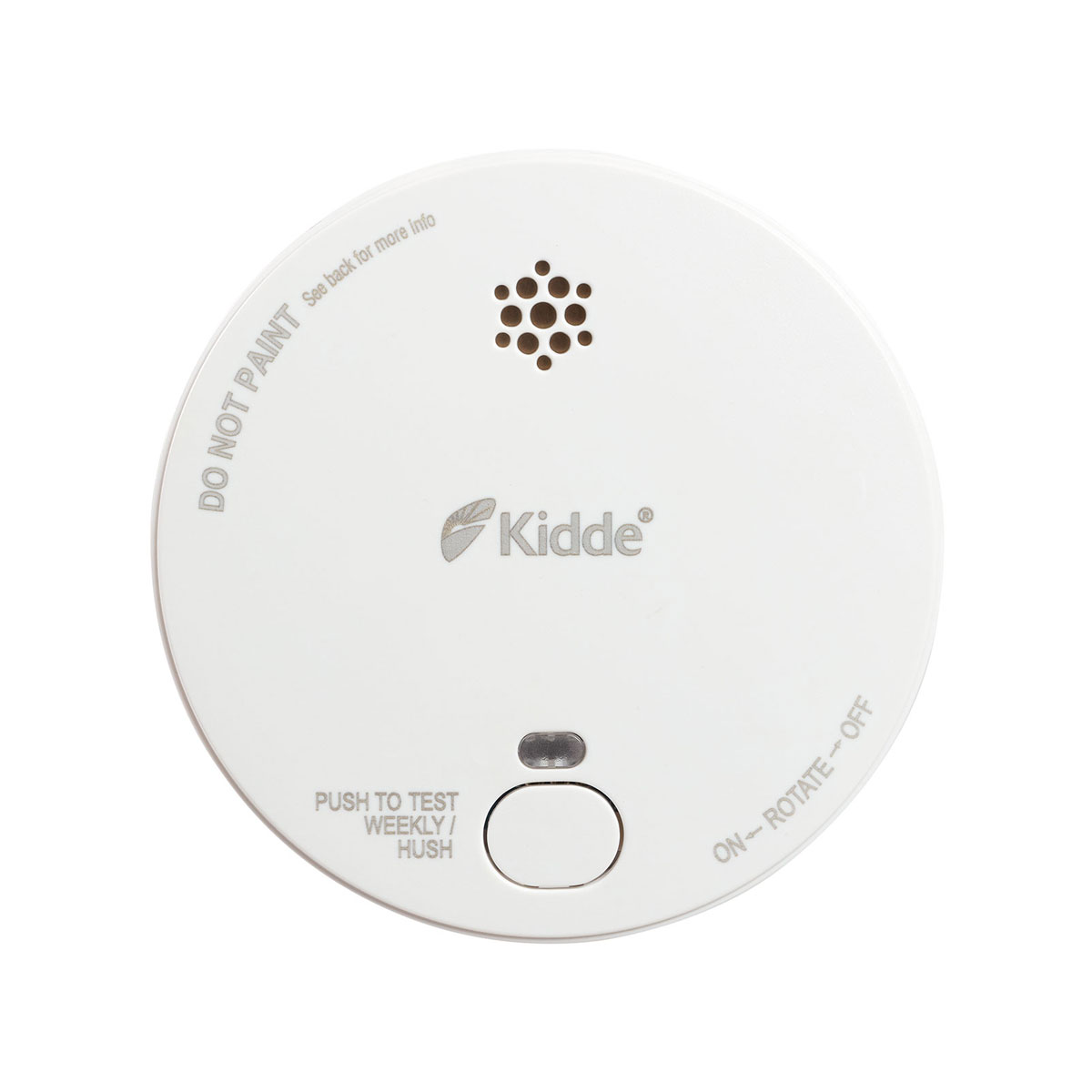 2030DSR Kidde Optical Smoke Detector with Hush Feature 9V