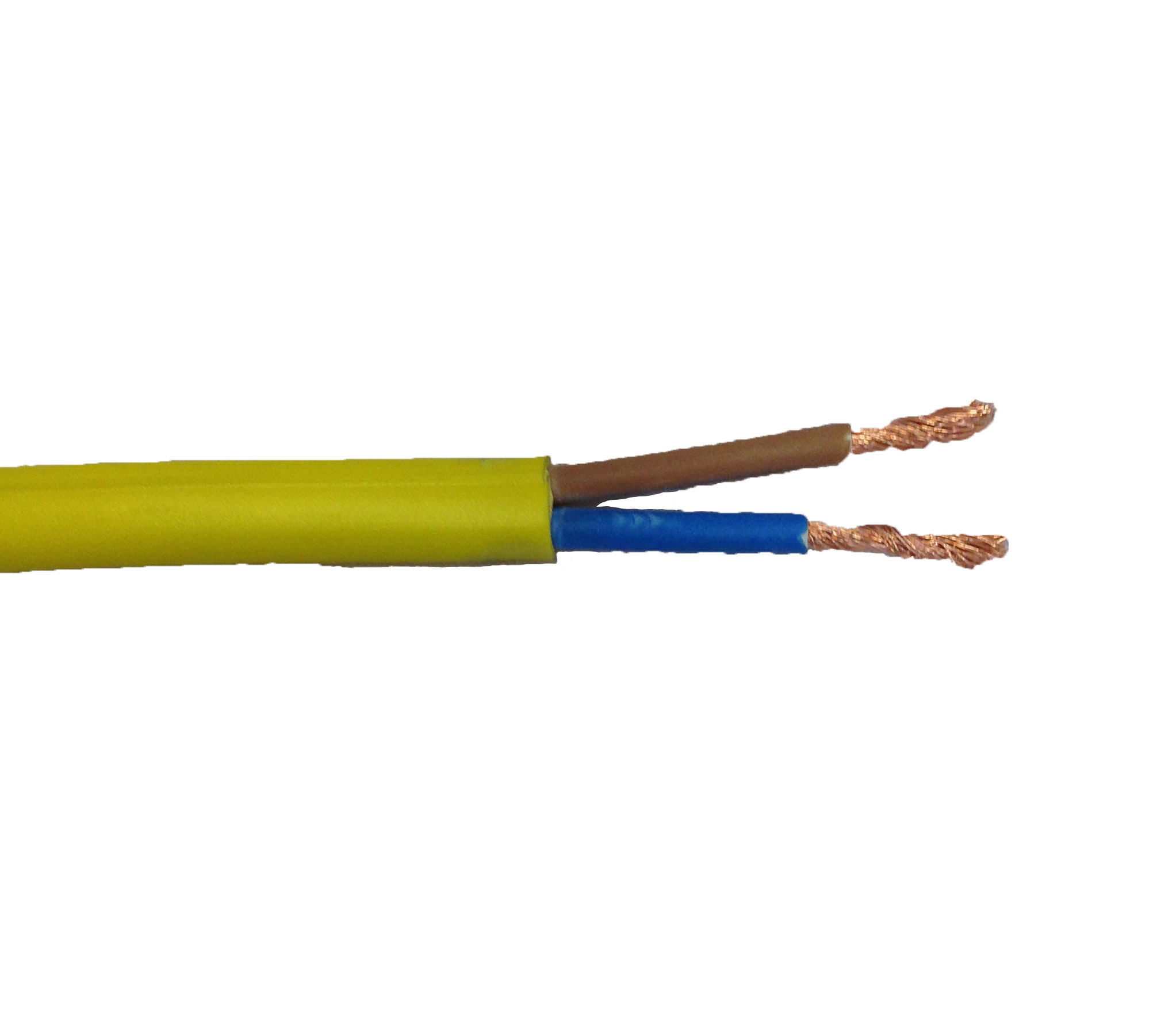 3192AG2/5YW 2.5mm Yellow Arctic Flex Cable Flex Cord Festoon
