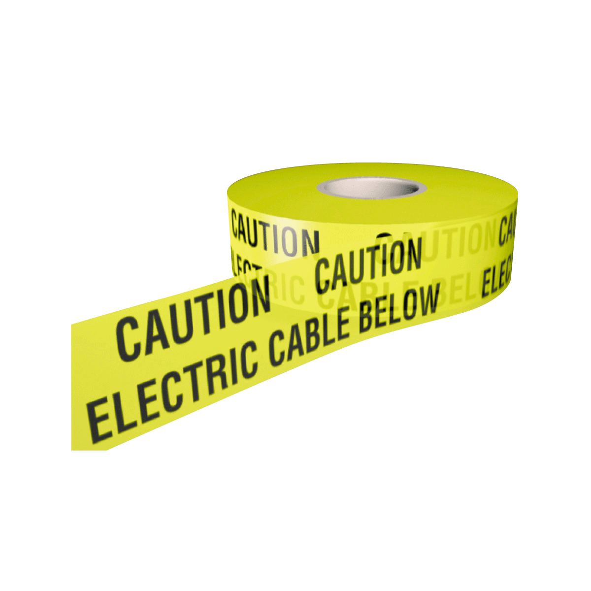 HEPELECT SUPERLEC Yellow tape with Caution Electric Cable Below