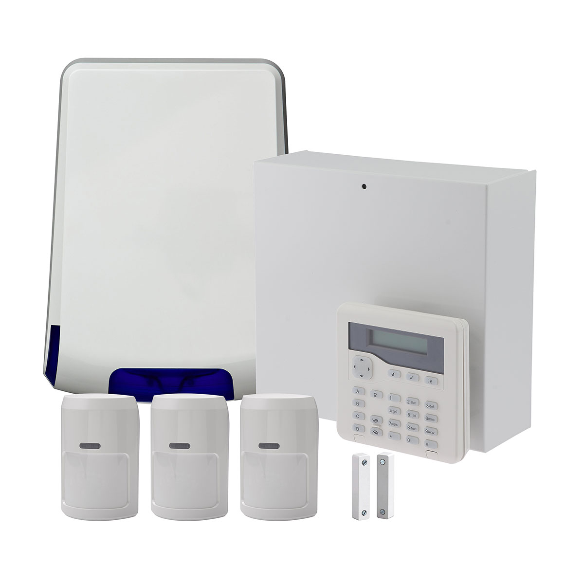 ION10KIT00 Scantronic 10 Zone Alarm Panel 3 x PIR Door