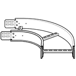 PFB45090450G|Legrand Heavy Duty Ladder - 90 Degree Bends | Superlec Direct