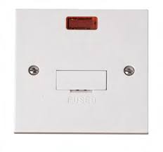 Click PRW053 Polar 13A Double Pole Fused Connection Unit with Neon White