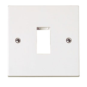 PRW401 | SCOLMORE | Single gang switch socket Single wall Plate ...