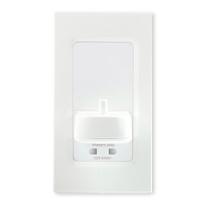 proofvision toothbrush charger with shaver socket