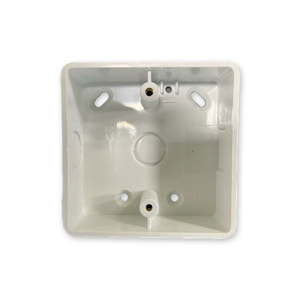 SB1/RC Mini Trunking 1 Gang Pattress Box 32mm Conduit Pattress Box